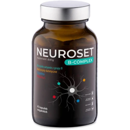 Neuroset B-Complex, 45 kapsułek - Wsparcie układu nerwowego - 3