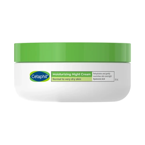 Cetaphil, krem do twarzy na noc, 48 ml - Nawilża i delikatnie odżywia skórę - 1