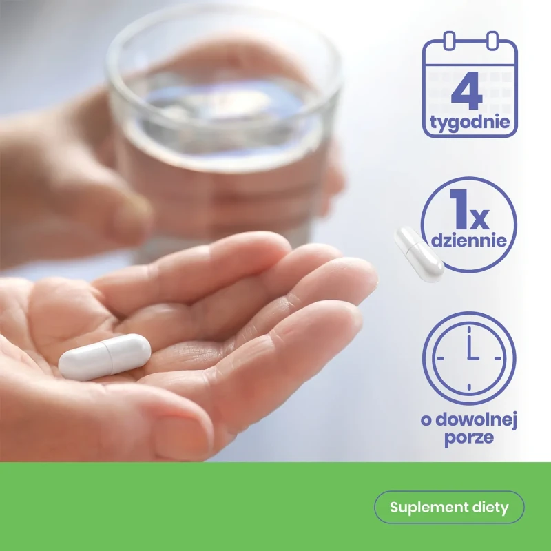 Symbiosys Alflorex Dual Action, 30 kapsułek - Probiotyk z Bifidobacterium longum, wapniem i witaminami B5 i B6 - 4