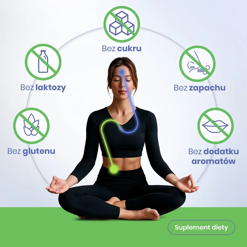 Symbiosys Alflorex Dual Action, 30 kapsułek - Probiotyk z Bifidobacterium longum, wapniem i witaminami B5 i B6 - 5