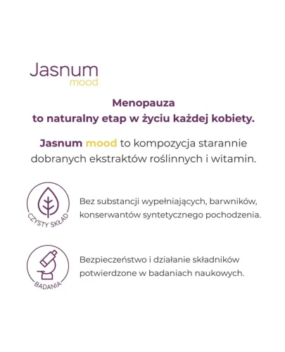 Jasnum Mood, 30 kapsułek - Z ekstraktem z szafranu i witaminami - 2