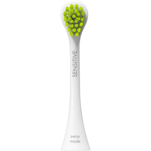 Curaprox Hydrosonic Sensitive, róż/zielony, końcówki szczoteczki sonicznej, 2 sztuki - Delikatne dla wrażliwych dziąseł - 1