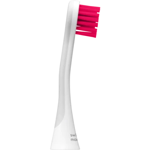 Curaprox Hydrosonic Sensitive, róż/zielony, końcówki szczoteczki sonicznej, 2 sztuki - Delikatne dla wrażliwych dziąseł - 4