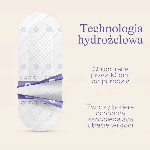 Lansinoh Wkładka hydrożelowa po cesarskim cięciu, 2 sztuki - Łagodzi ból i chroni ranę - 2