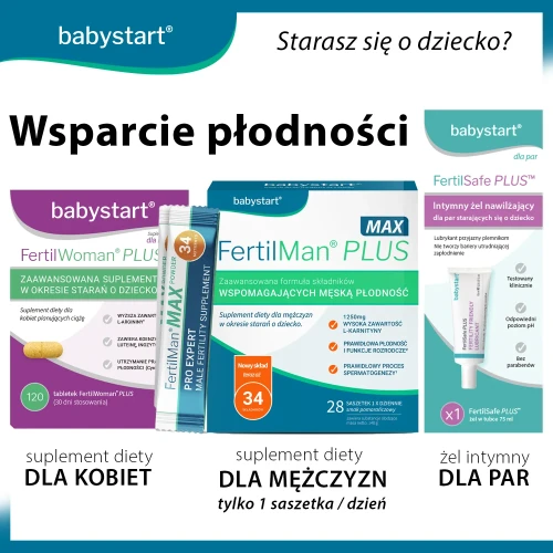 Fertilman Plus Max, 28 saszetek - Ze składnikami wspierającymi męską płodność - 2
