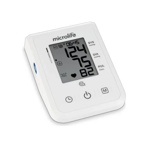 Microlife BP B1 Standard, naramienny ciśnieniomierz automatyczny, 1 sztuka - Precyzyjny pomiar z technologią Gentle+ i wykrywaniem arytmii - 1