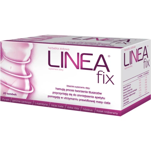 Linea Fix Herbatka ziołowa, 20 saszetek - Wsparcie metabolizmu i kontroli wagi - 1