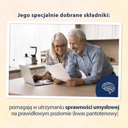 Vita-Miner Senior D3 + Luteina, 60 tabletek - Kompleks witamin, minerałów dla seniorów - 7