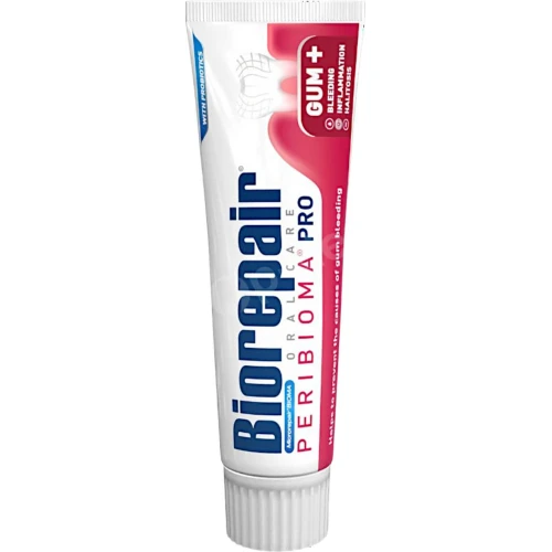 Biorepair Peribioma PRO+ pasta do zębów, 75 ml - Zaawansowana ochrona dziąseł i szkliwa - 1