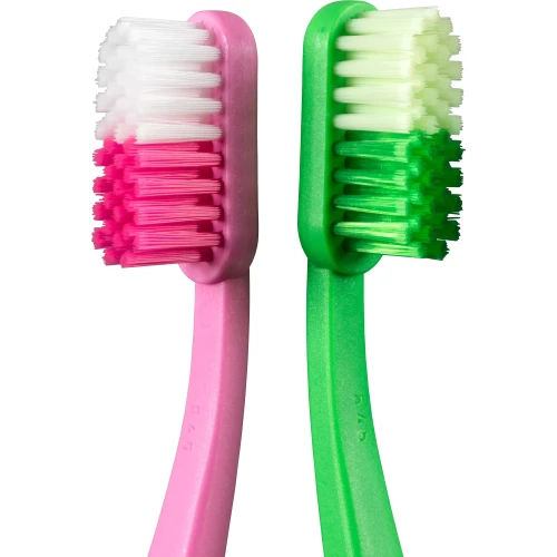 Jordan Clean Smile Medium, szczoteczka do zębów, 3 sztuki - Manualna szczoteczka do zębów apewnia precyzyjną higienę jamy ustnej - 2