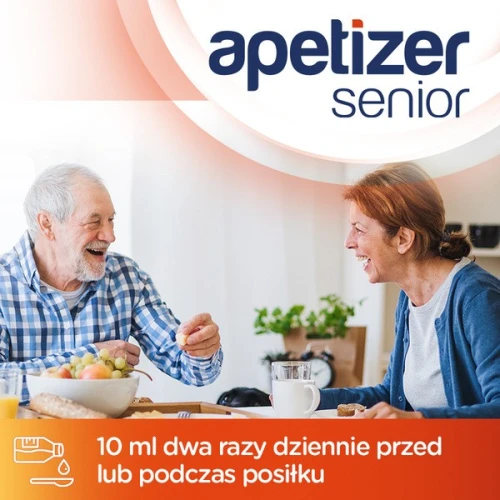 Apetizer Senior, syrop 240 ml - Zioła i witaminy wzmagają wydzielanie soków trawiennych - 1
