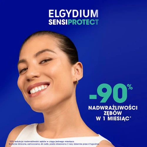 Elgydium Sensiprotect Pasta do mycia zębów wrażliwych, 75 ml - Redukuje nadwrażliwość zębów i wzmacniająca szkliwo - 2