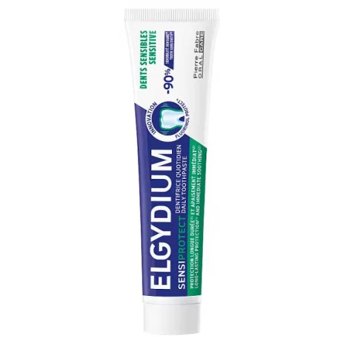 Elgydium Sensiprotect Pasta do mycia zębów wrażliwych, 75 ml - Redukuje nadwrażliwość zębów i wzmacniająca szkliwo - 4