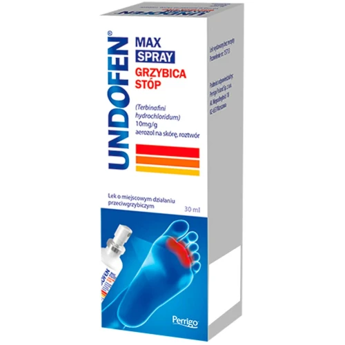 Undofen Max Spray, 30 ml - Przeciwgrzybiczy spray do stóp - 1
