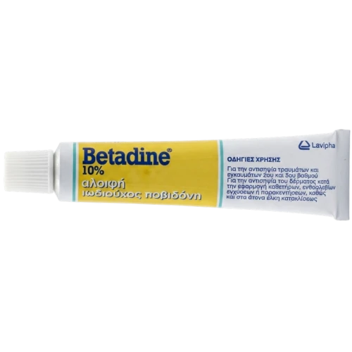 Betadine 100 mg/g maść, 30 g Inpharm (import równoległy) - Miejscowe leczenie ran, otarć i zakażeń skóry - 2