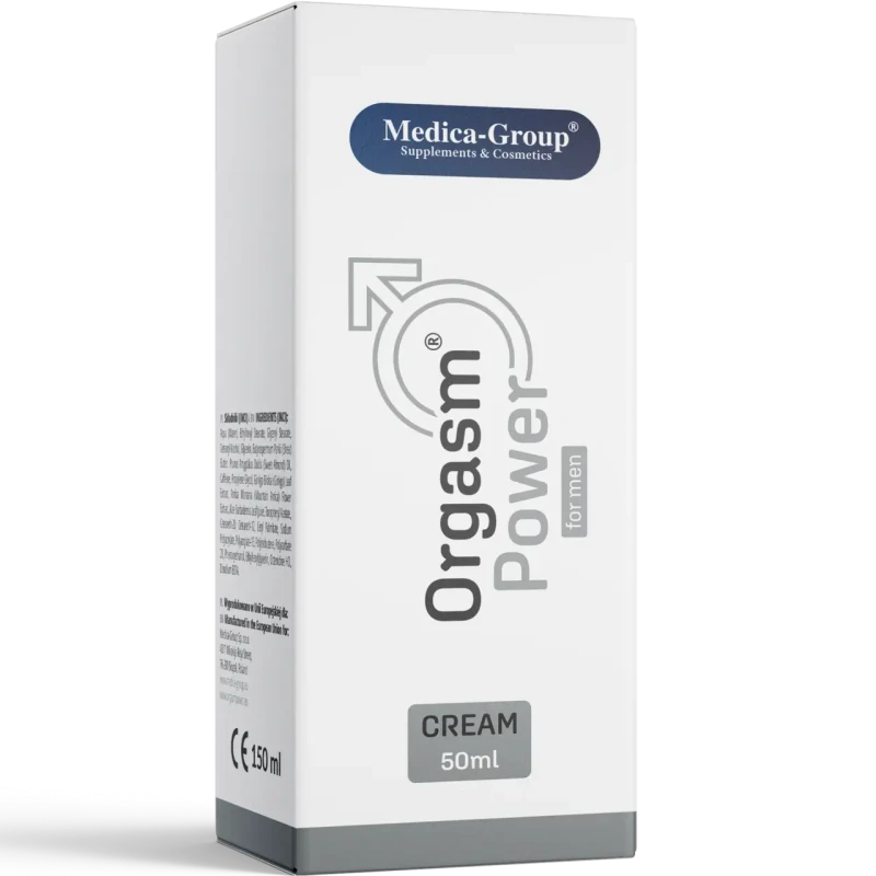 Orgasm Power Cream  for Men, krem intymny dla mężczyzn, 50 ml - Do pielęgnacji męskich okolic intymnych - 1