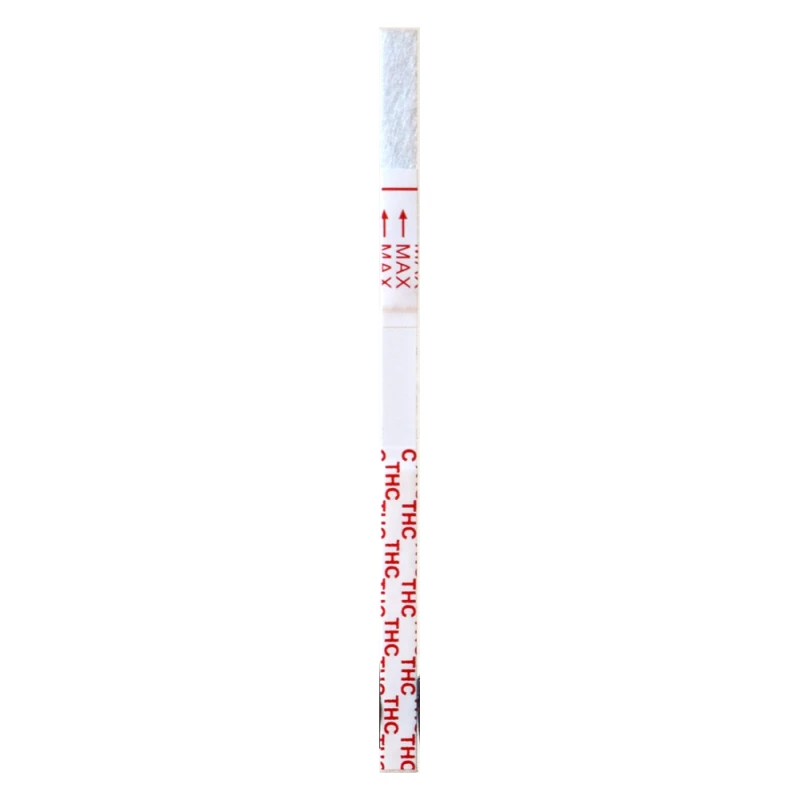 Test THC Strip, do wykrywania narkotyków w moczu, 1 sztuka - Do wykrywania obecności marihuany lub haszyszu w moczu - 1