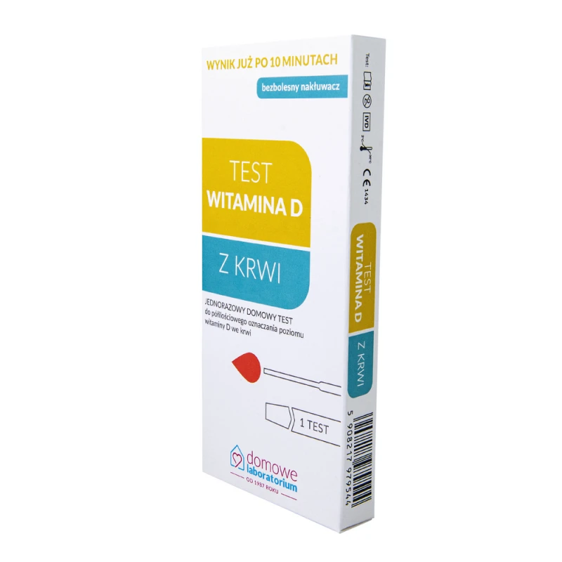 Test Witamina D z krwi, 1 sztuka -  Do samokontroli poziomu witaminy D - 4