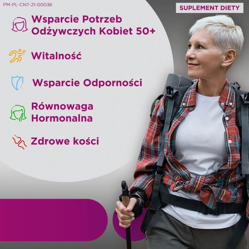 Centrum Silver Woman 50+, 90 tabletek - Kompleks witamin dla kobiet 50+ - 2