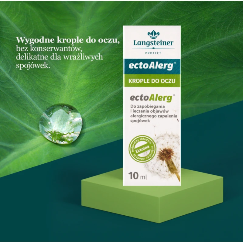 EctoAlerg, krople do oczu 10 ml - Łagodzą swędzenie, zaczerwienienie oczu - 2