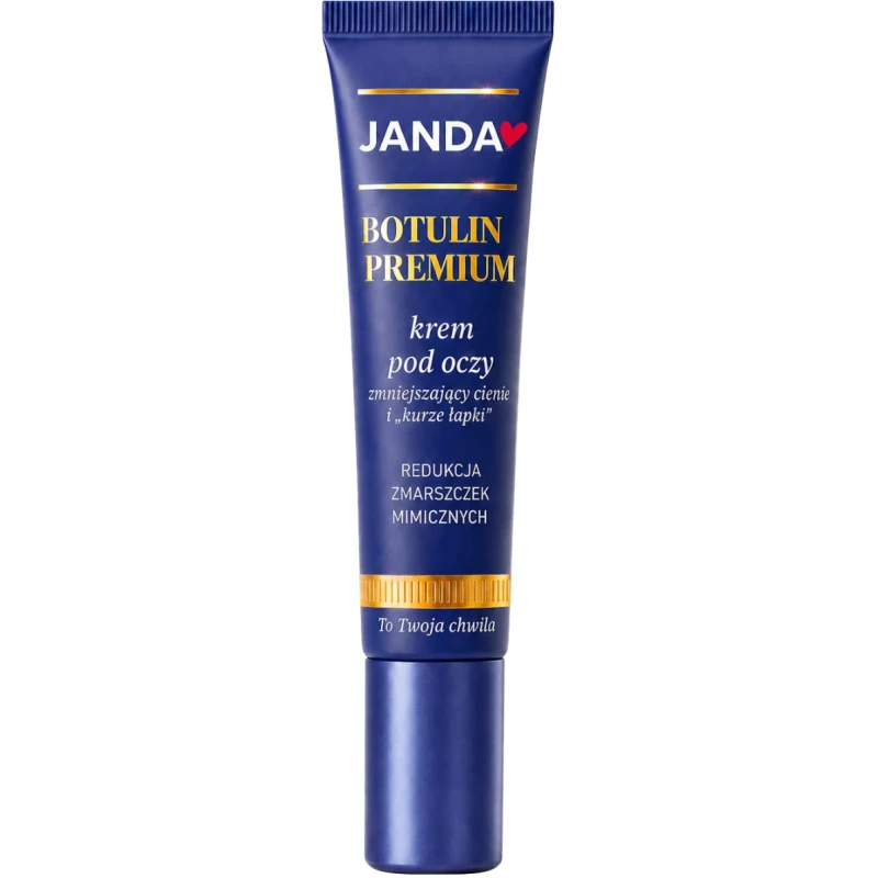 Janda Botulin Premium Krem pod oczy zmniejszający cienie i „kurze łapki”, 15 ml - Pielęgnacja delikatnej skóry wokół oczu - 1