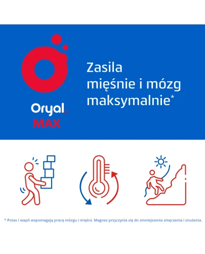 Oryal Max, 15  tabletek musujących - Z elektrolitami - 2