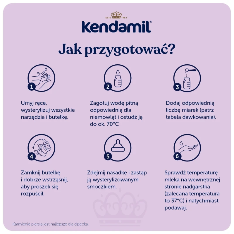 Kendamil Premium 3 HMO+ Mleko następne, 600 g - Dla małych dzieci od 12. miesiąca - 5