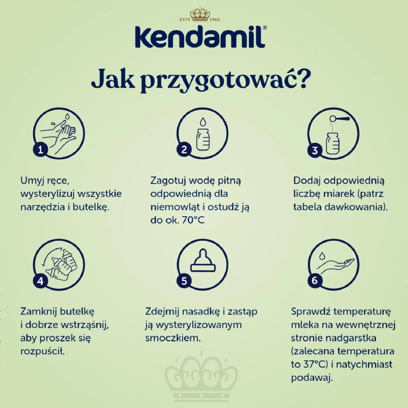 Kendamil BIO Nature 1 Mleko początkowe, 800 g - Dla niemowląt od urodzenia, bez oleju palmowego i rybiego - 4