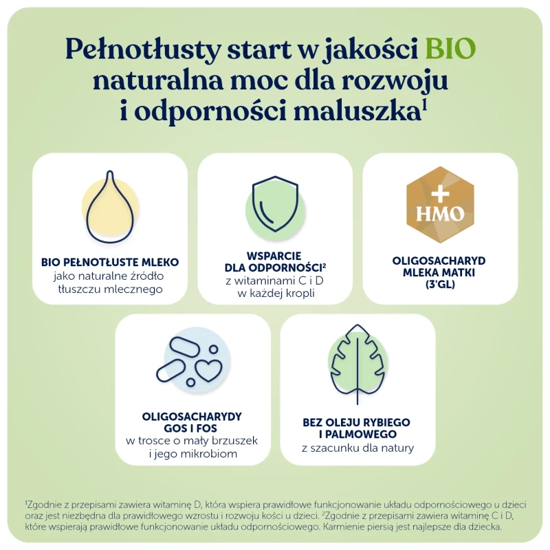 Kendamil BIO Nature 2 HMO+ Mleko następne, 800 g - Z HMO+ i GOS dla dzieci od 6. miesiąca - 1