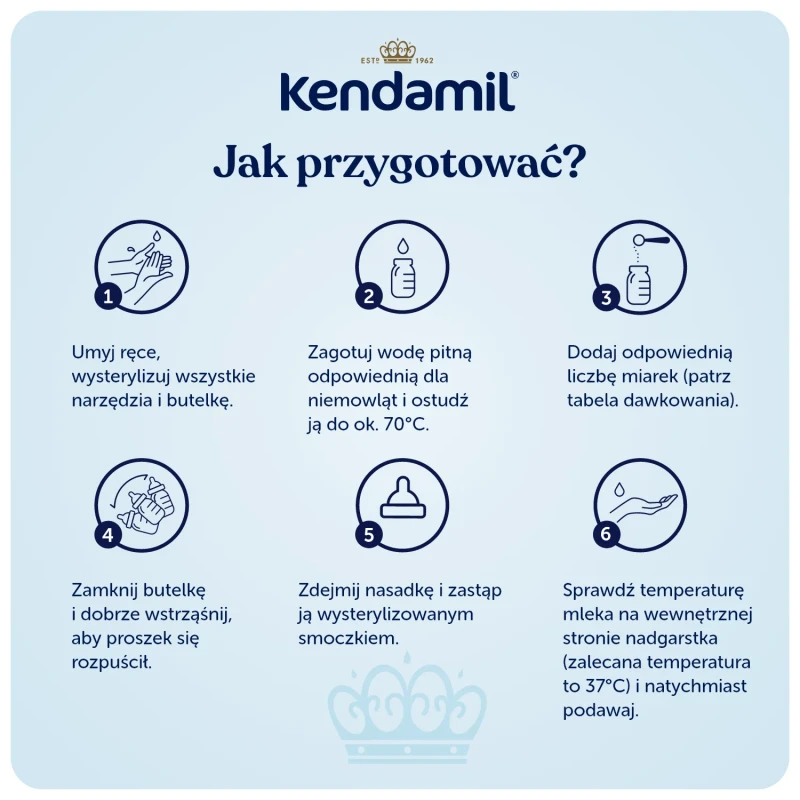 Kendamil Mleko Kozie 3 Junior Mleko następne, 500 g - Dla dzieci  od 12. miesiąca o wrażliwych brzuszkach - 2