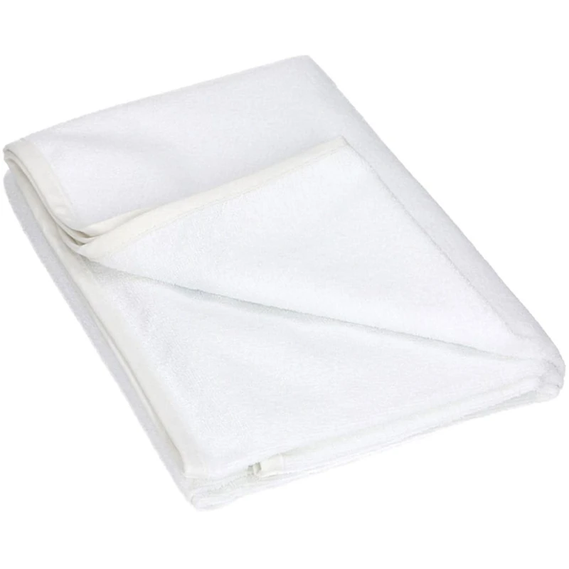 Bocioland Podkład podgumowany z gumką 60 x 120 cm, 1 sztuka - Nieprzemakalny ochraniacz na materac dziecięcy - 1
