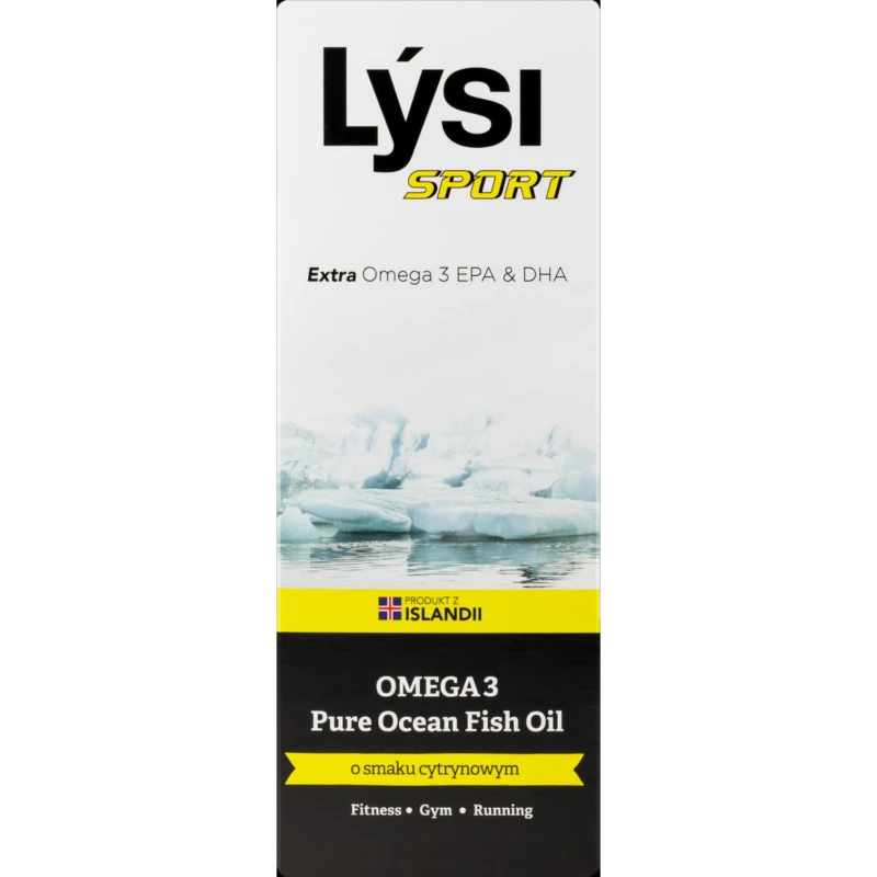 Lysi Sport Omega 3 Pure Ocean Fish Oil, 240 ml - Omega-3 w płynie o smaku cytrynowym - 2