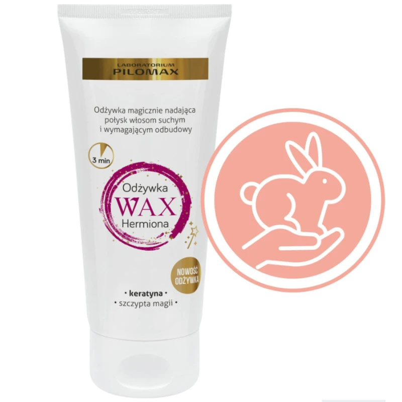 Wax Pilomax Hermiona, odżywka magicznie nadająca połysk,  200ml - Do włosów suchych wymagających odbudowy - 1