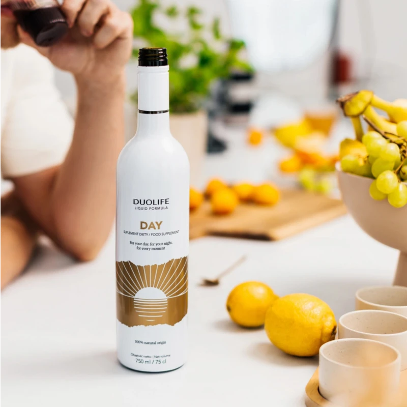 DuoLife Komplet - Dzień i Noc, płyn 2 x 750 ml - Kompleksowe wsparcie organizmu przez całą dobę - 5