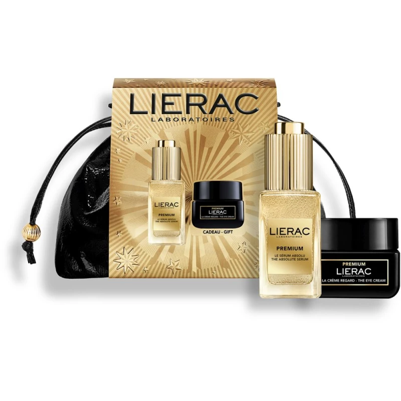 Lierac Premium Zestaw - serum Absolu, 30 ml + krem pod oczy, 20 ml - Do pielęgnacji skóry dojrzałej - 1