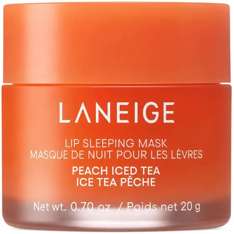 Laneige Lip Sleeping Mask Peach Ice Tea, 20 g - Z masłem shea, murumuru i olejem kokosowym - 1