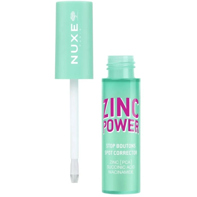 Nuxe Zinc Power Miejscowy korektor przeciw niedoskonałościom, 10 ml - Na niedoskonałości, przebarwienia i ślady po zmianach skórnych - 1