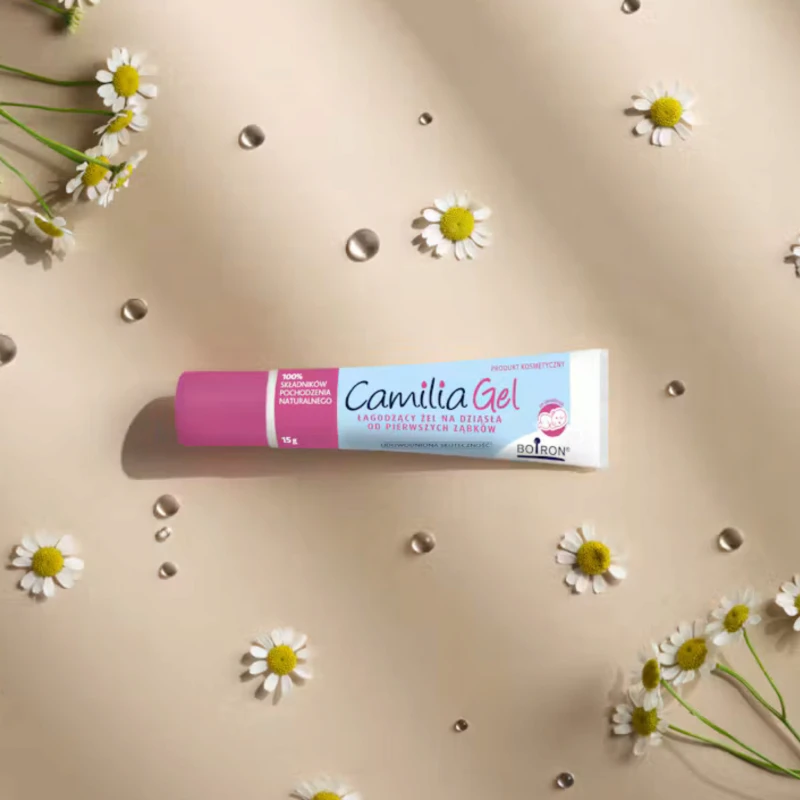Camilia Gel Łagodzący żel na dziąsła, 15 g - Łagodzi dyskomfort związany z ząbkowaniem - 3