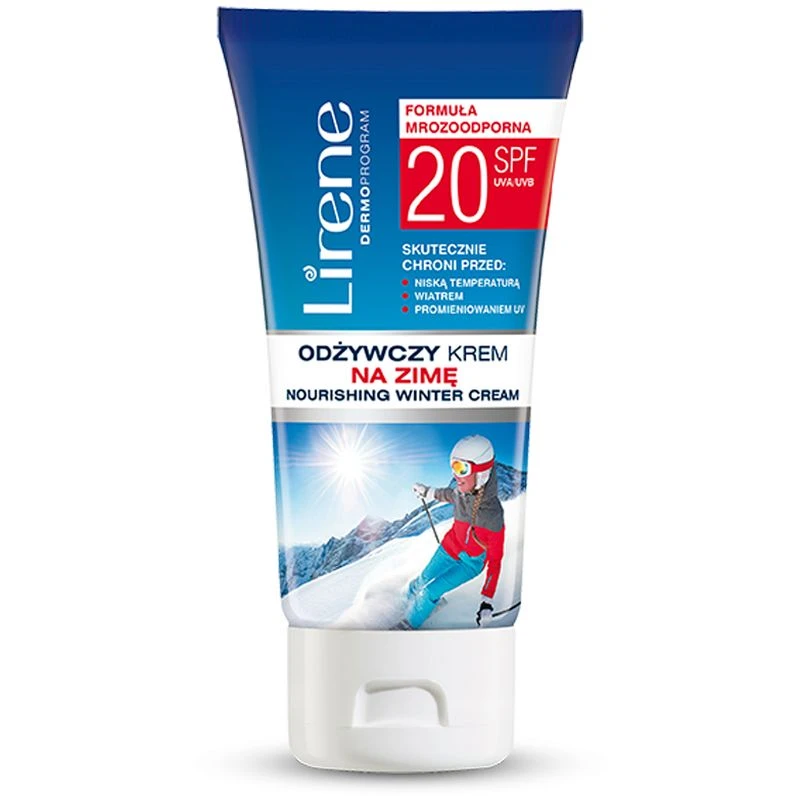 Lirene Odżywczy krem na zimę SPF 20, 50 ml - Ochrona przed mrozem i wiatrem - 1