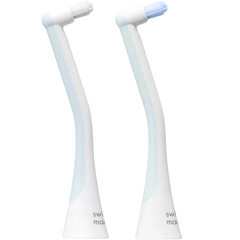 Curaprox Hydrosonic Pro Single niebieski/biały, końcówki do szczoteczki sonicznej, 2 sztuki - 2