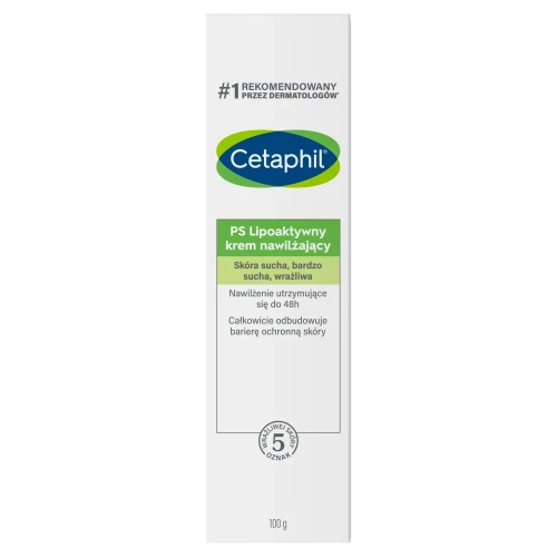 Cetaphil PS Lipoaktywny krem nawilżający, 100 g - Do skóry suchej, uszkodzonej, wrażliwej - 2