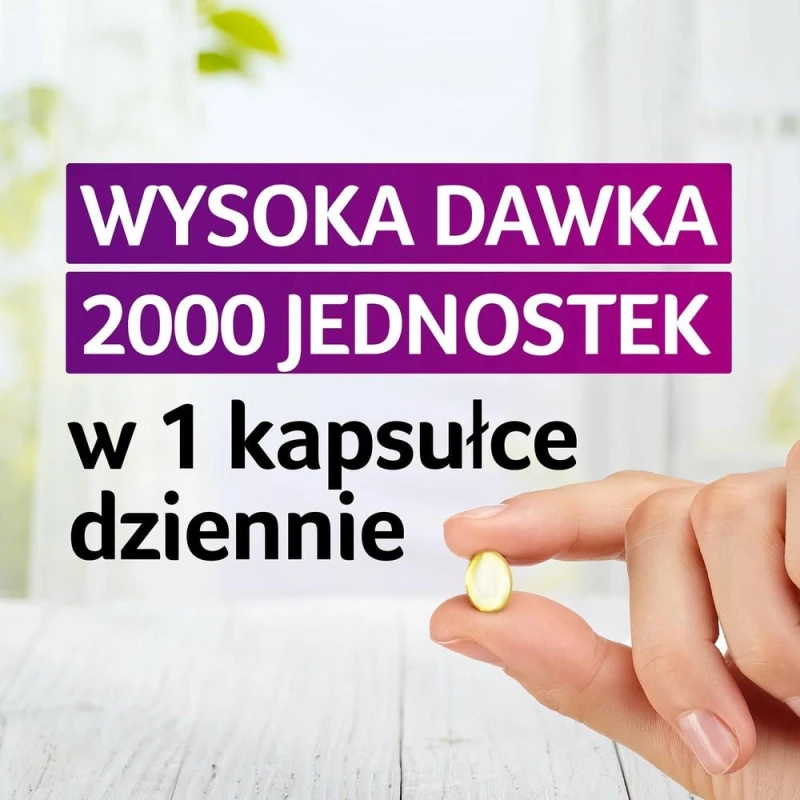 Vigantoletten Max, 2000 j.m., 120 kapsułek - Witamina D3 w kapsułkach - 1