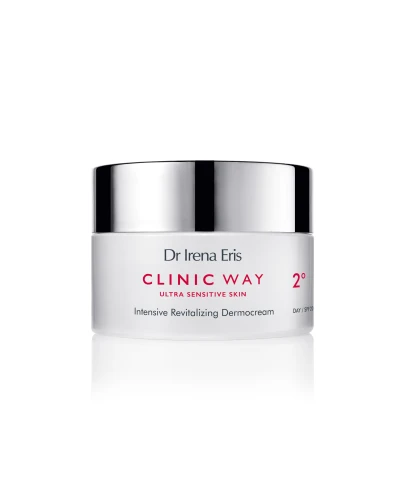 Dr Irena Eris Clinic Way 2° Dermokrem intensywnie revitalizujący, dzień SPF 20, 50 ml - Nawilża, ujędrnienia i rozjaśnia przebarwienia posłoneczne - 1