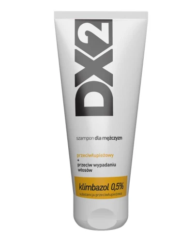 DX2 Szampon przeciwłupieżowy + przeciw wypadaniu włosów, 150 ml - Zmniejsza uczucie swędzenia i dyskomfortu wywołanego przez łupież - 1