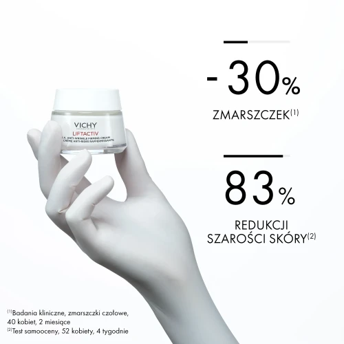 Vichy Liftactiv Hyaluronic Specialist H.A. skóra sucha, krem na dzień, 50 ml - Ujędrniający, przeciwzmarszkowy z  kwasem hialuronowym  - 4