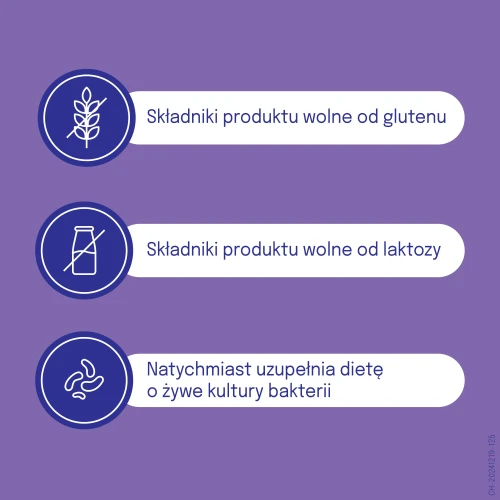 Dicoflor baby krople, 5 ml  - Z liofilizowanymi żywymi kulturami bakterii Lactobacillus rhamnosus GG - 2