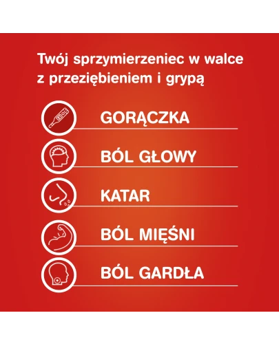 Gripex Hot Max, proszek do sporządzania roztworu doustnego, 12 saszetek - Wieloskładnikowy lek z wysoką dawką paracetamolu - 3