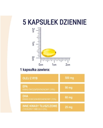 Naturell Omega 3, 120 kapsułek - Uzupełnia dietę w kwasy tłuszczowe Omega-3, wspomaga funkcjonowanie serca i mózgu - 2
