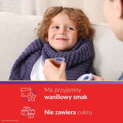 Sinecod 1,5 mg/ml, syrop 100 ml - Łagodzi objawy suchego kaszlu różnego pochodzenia - 4