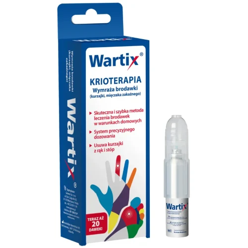 Wartix, środek do usuwania kurzajek 38 ml - Do wymrażania brodawek  z rąk i stóp w warunkach domowych - 1